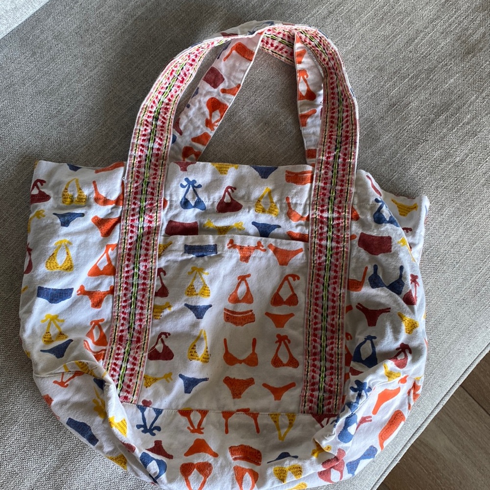 Super Cute Roller Rabbit Cotton Tote.